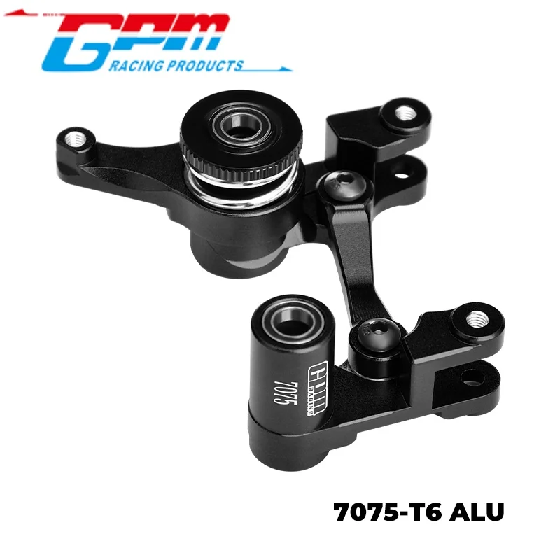 GPM SLA048N ALUMINUM 7075-T6 FRONT STEERING ASSEMBLY FOR TRAXXAS 1/10 SLASH / NOS DEEGAN 38 FORD / RUSTLER STAMPEDE HOSS BANDIT
