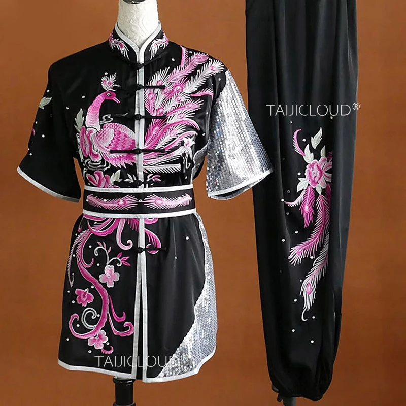 Custom Martial Arts Performance Wear, Tai Chi Uniforms, Changquan Kung Fu Suits, Embroidered Wushu Competition Uniforms - Tailor - Image 4