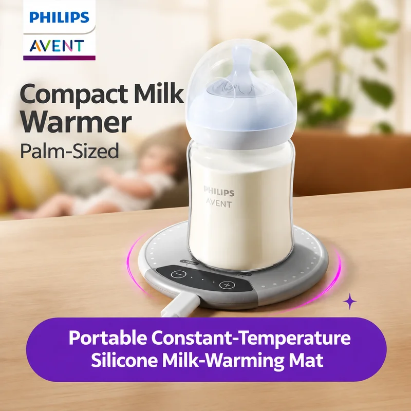 Avent Portable Constant Temperature Milk Warming Pad Baby Bottle Warmer Liquid Silicone Heat Insulation Mat