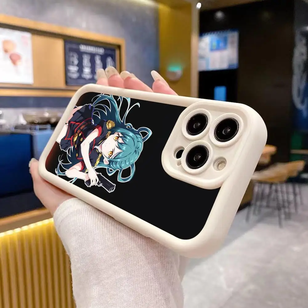 

Mato seihei no slave Himari Phone Case for iPhone 17 16 15 14 13 12 11 Air Pro Max Plus Thicken TPU Colorful Cover Pretty Luxury