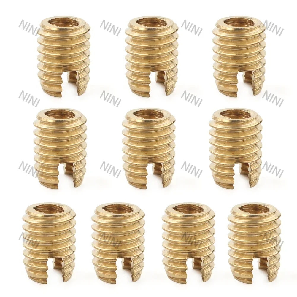 

Motorcycle For Harley Touring Electra Glide Street Glide FLHT FLHX 10pcs Batwing Fairing Brass Thread Inserts Repair Bolt