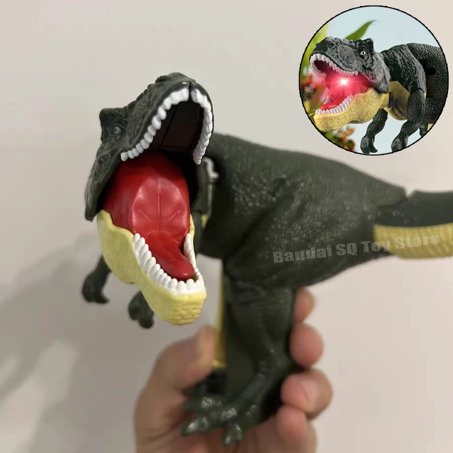 New Children's Fun Pressing Dinosaurs Toys Bites Boys Girls Model Figure Head And Tail Moving Exciting Dinosaur Christmas Gift