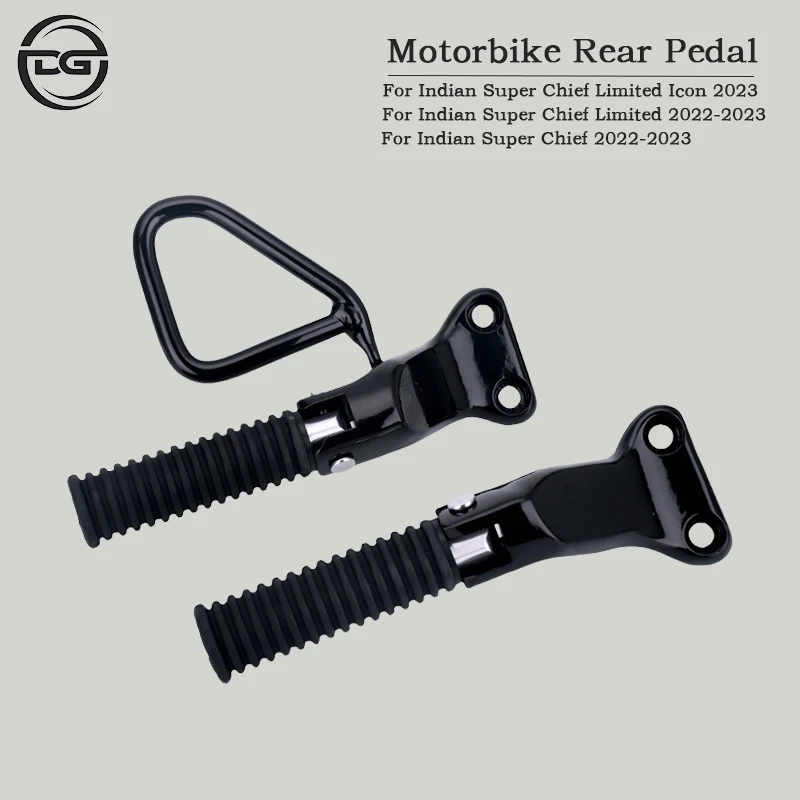 

Motorcycle Passenger Support Footpegs Brackets For Indian Super Chief Limited Icon 2023 Chief Bobber Dark Horse 2022 Bobber