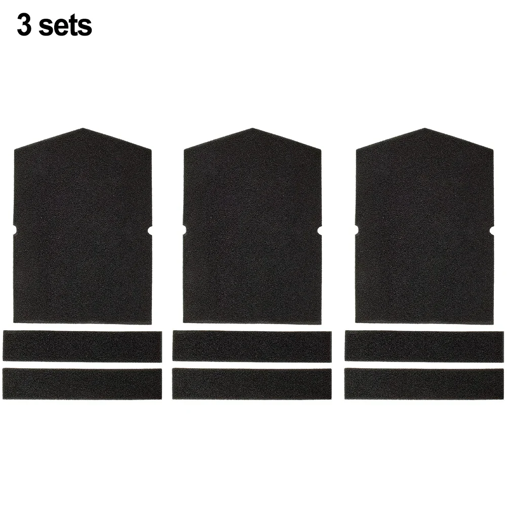 3 Sets Trocknerfilter-Ersatz für Miele 6057930 9688381, kompatibel mit Tumble Condenser Wärmepumpen-Wäschetrockner-Teilen