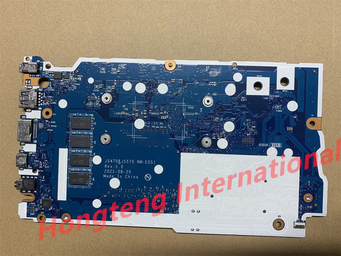 5b21d67343 nm-e051 voor Lenovo IdeaPad 1 15IJL7 LAPTOP moederbord MET N5100 cpu 4G 128G EMM 100% Getest OK