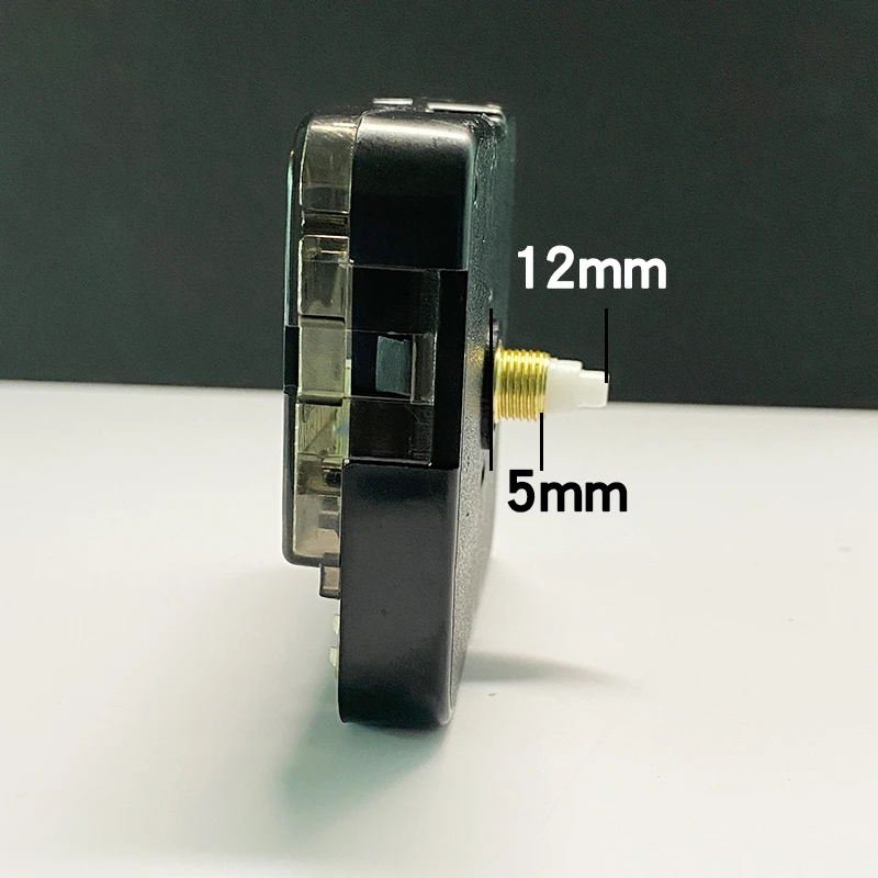 ساعة حائط صامتة تتضمن آلية حركة كوارتز يدوية مع إبر استبدال أجزاء إصلاح تعمل بالبطارية الاحتياطية #3