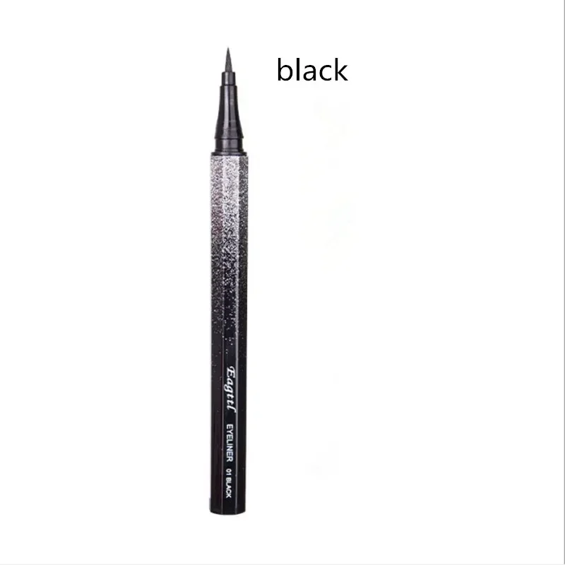 Penna per eyeliner liquido con tubo di seta stellato magico di alta qualità Trucco impermeabile resistente al sudore e duraturo Matita per occhi Tinta Cosmetici Nuovo