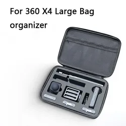 For Insta360 X4 Carry Case Large Hard Shell Storage Bag Briefcase for Insta 360 X4 Action Camera Accessory