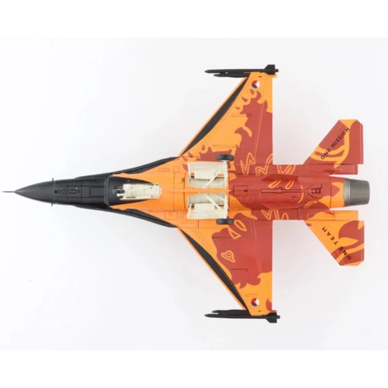 Diecast 1:72 Scale Dutch Air Force F-16AM fighter finished aircraft simulation model Static decoration Souvenir gifts for adult