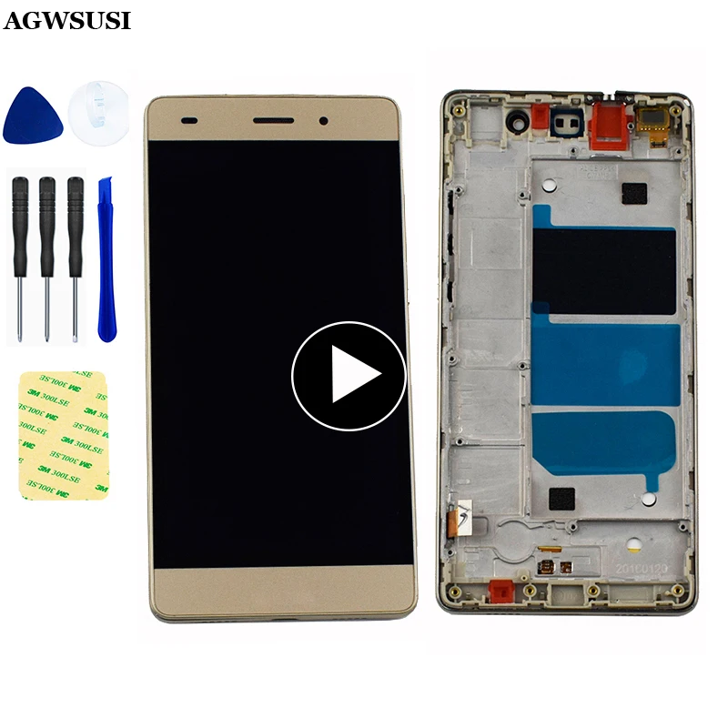 LCD For Huawei Ascend P8 Lite LCD Screen ALE-L04 L21 TL00 L23 CL00 L02 UL00 LCD Display Touch Screen Digitizer Sensor Assembly