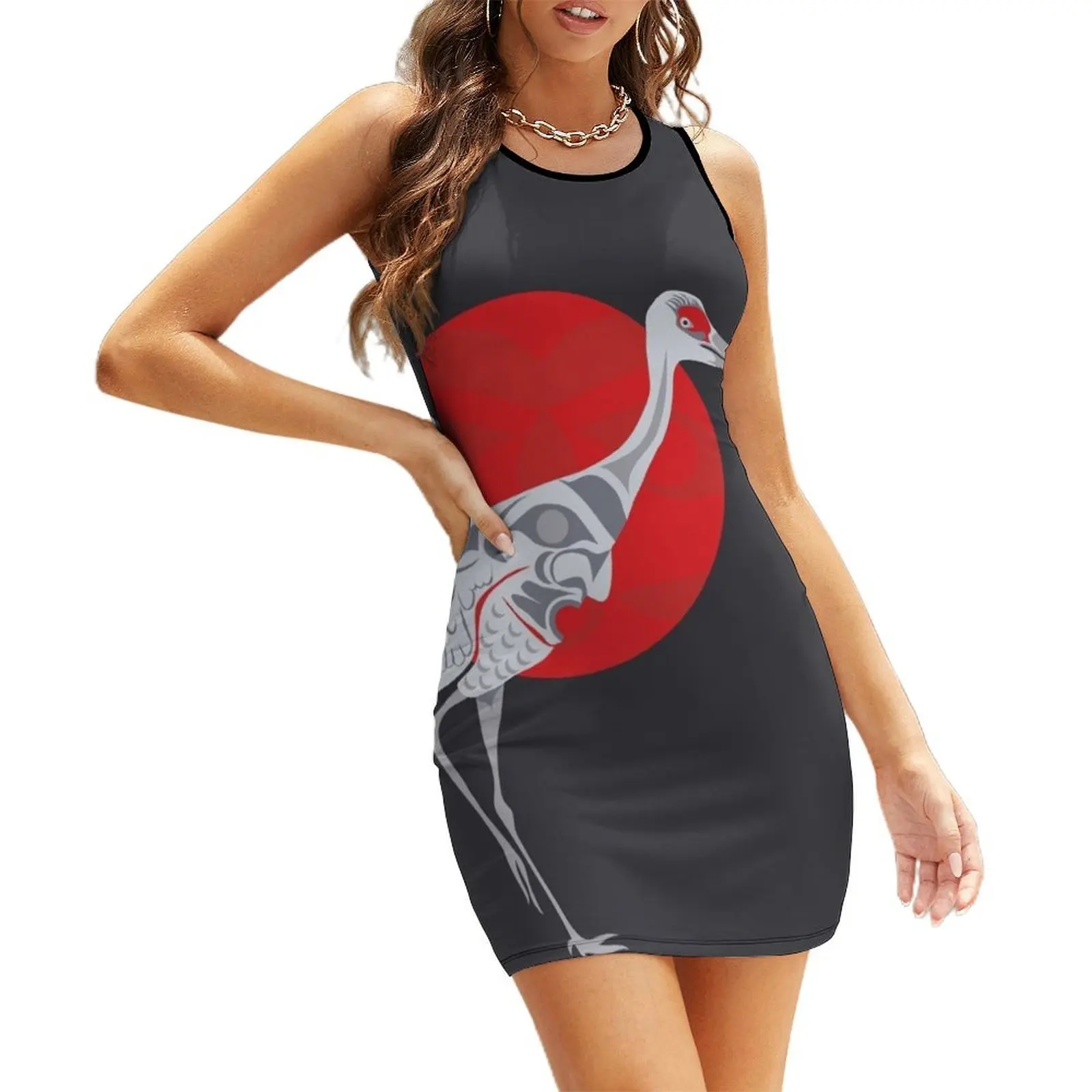

Sandhill Crane Sleeveless Sundress Summer women's clothing dresses for special events summer dresses women 2025