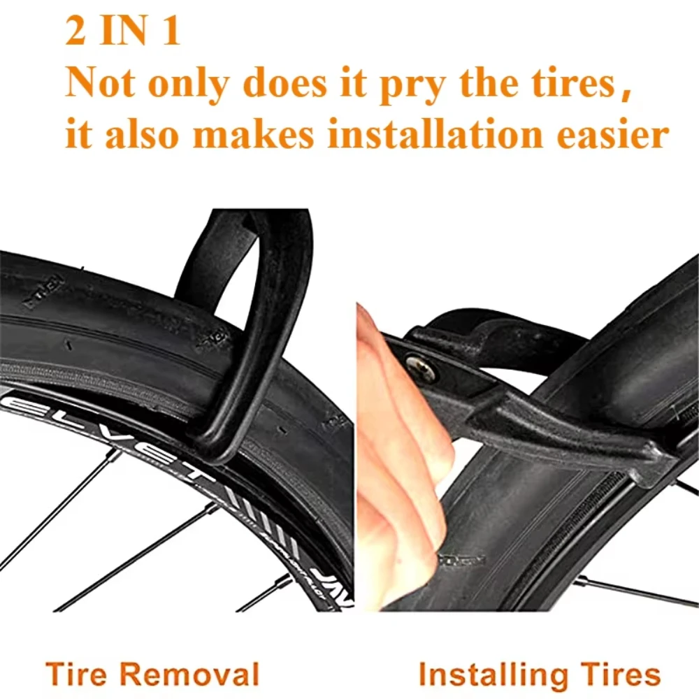 Bike Tire Levers Bike Tire Pliers Bicycle Tyre Remover Clamp with Non-Slip Grip Convenient for Wheel Maintenance view 3