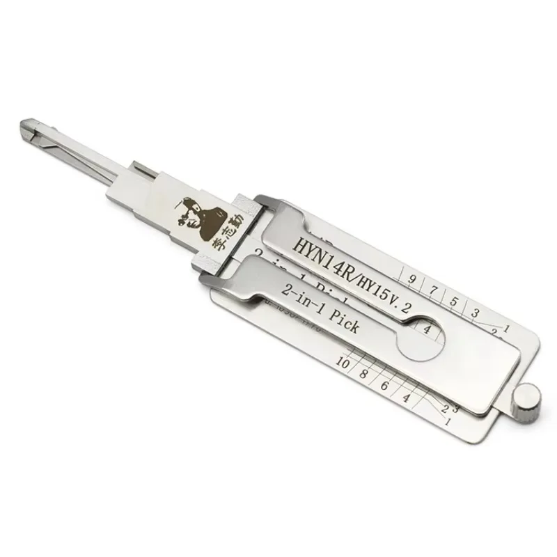 أفضل تصنيع بالجملة HYN14R HY15 2 في 1 أداة اختيار آمنة للالتقاط والتفريغ التلقائي لموردي Lishi smith #2