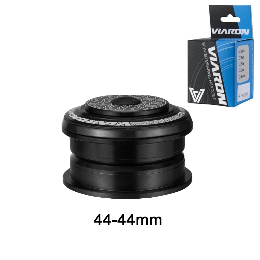 

4444S MTB Road Bicycle Headset 44mm ZS44 1-1/8" 28.6mm Straight Tube Fork Mountain Road Bike Frame Low Profile Semi-Integrated