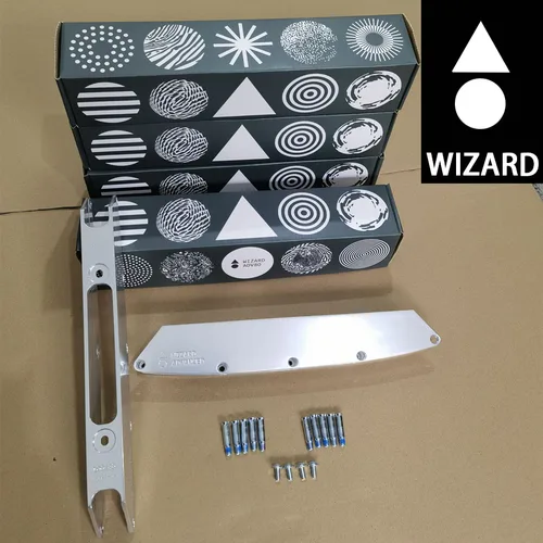 Imagen 1 del producto Soportes para patines en línea WIZARD ADVANCED, aleación de aluminio, 100/80mm, 100/76mm, sistema ufs para patín rodante