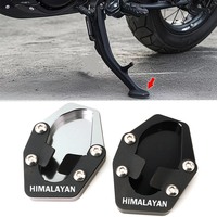 2025 NEW Motorcycle Accessories CNC Kickstand Enlarge Side Stand Extension Support Pad For Royal Enfield Himalayan 450 2024 2025