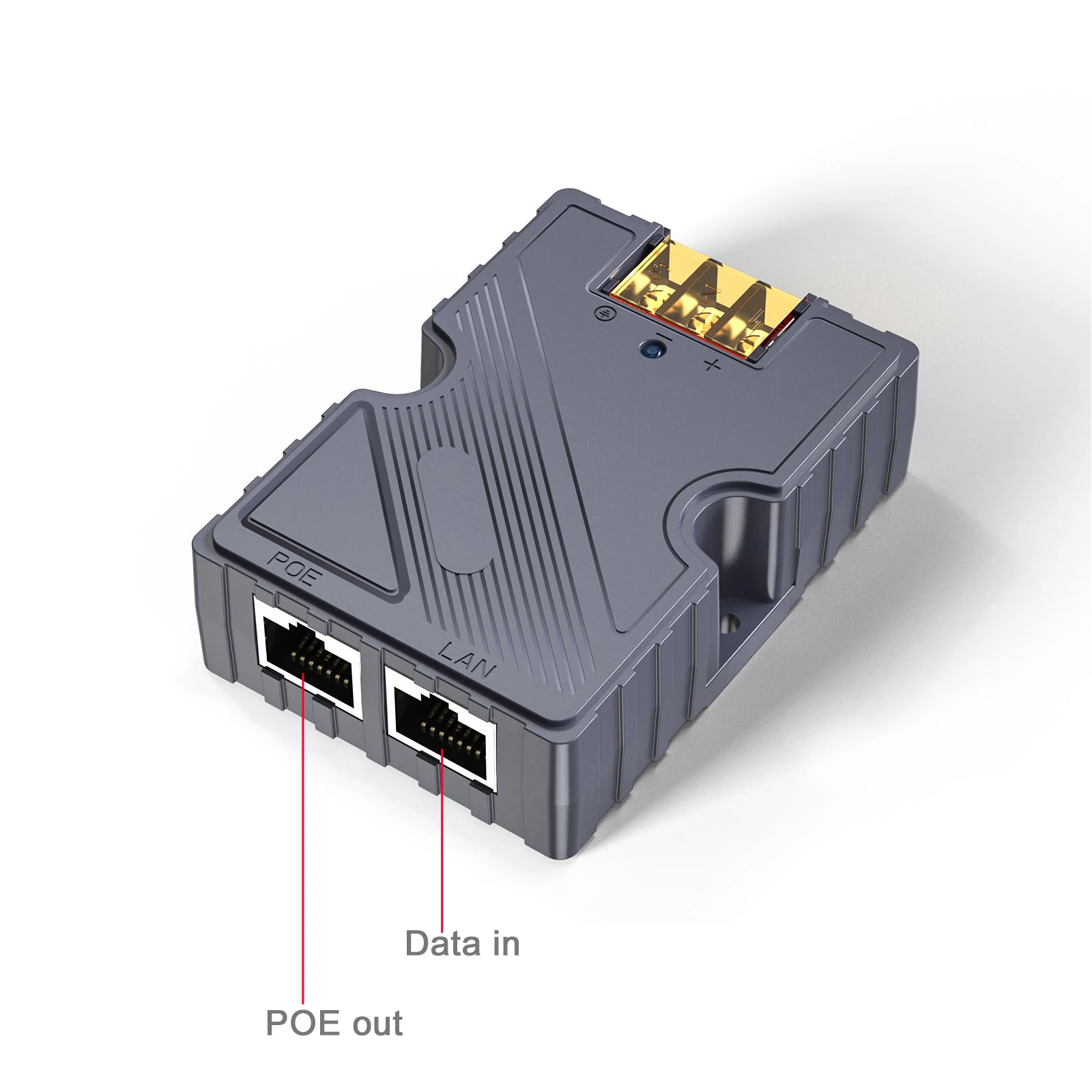 Injetor Passivo Surge PoE, ESD Guard com Gigabit, Alta velocidade para Dishy V2, Starlink Gen3, 3A, DC48-57V, 150W