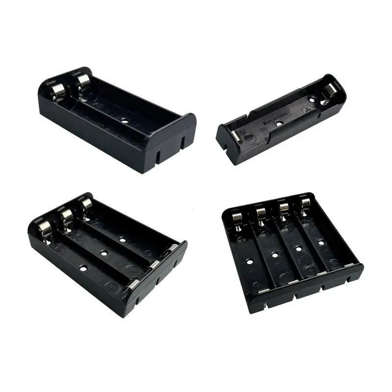 1PCS 21700 1-4S Battery Holder 3-35A Standard/Enhanced DIY Battery Box For PCB Board Nickel-Plated