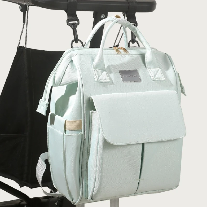 

Newborn Mommy Mother and Baby Bag Fashion Large Capacity Multifunctional Baby Diaper Bag Portable Travel Outing Care Bag