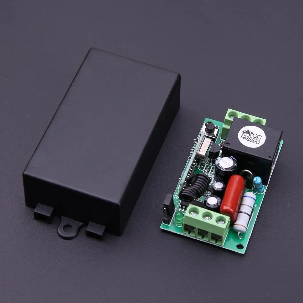 315/433MHz Remote Control Switch AK-RK01S-220-A Wireless Remote Control Switch Receiver AC 220V 1CH