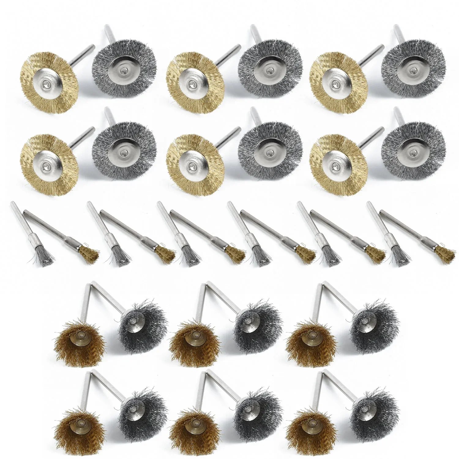 バリ取り-スチールワイヤーブラシ-ダストアングルグラインダー-電動ドリル-酸化層除去-コーティング-木材-金属材料-2019