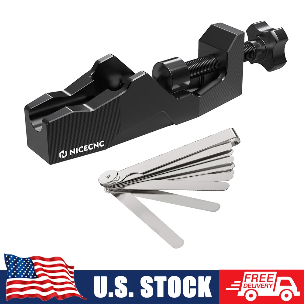 

Универсальный инструмент для регулировки зазора свечей зажигания для большинства свечей с резьбой 10 мм, 12 мм, 14 мм, алюминиевый, изготовленный на станке с ЧПУ, высокого качества.