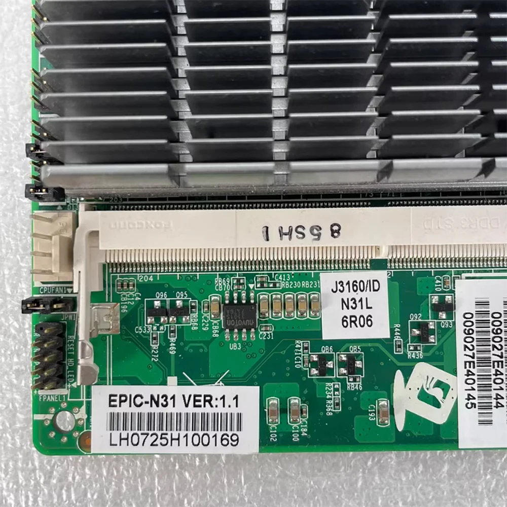 For Em-bedded Industrial Control Motherboard EPIC-N31 VER:1.1