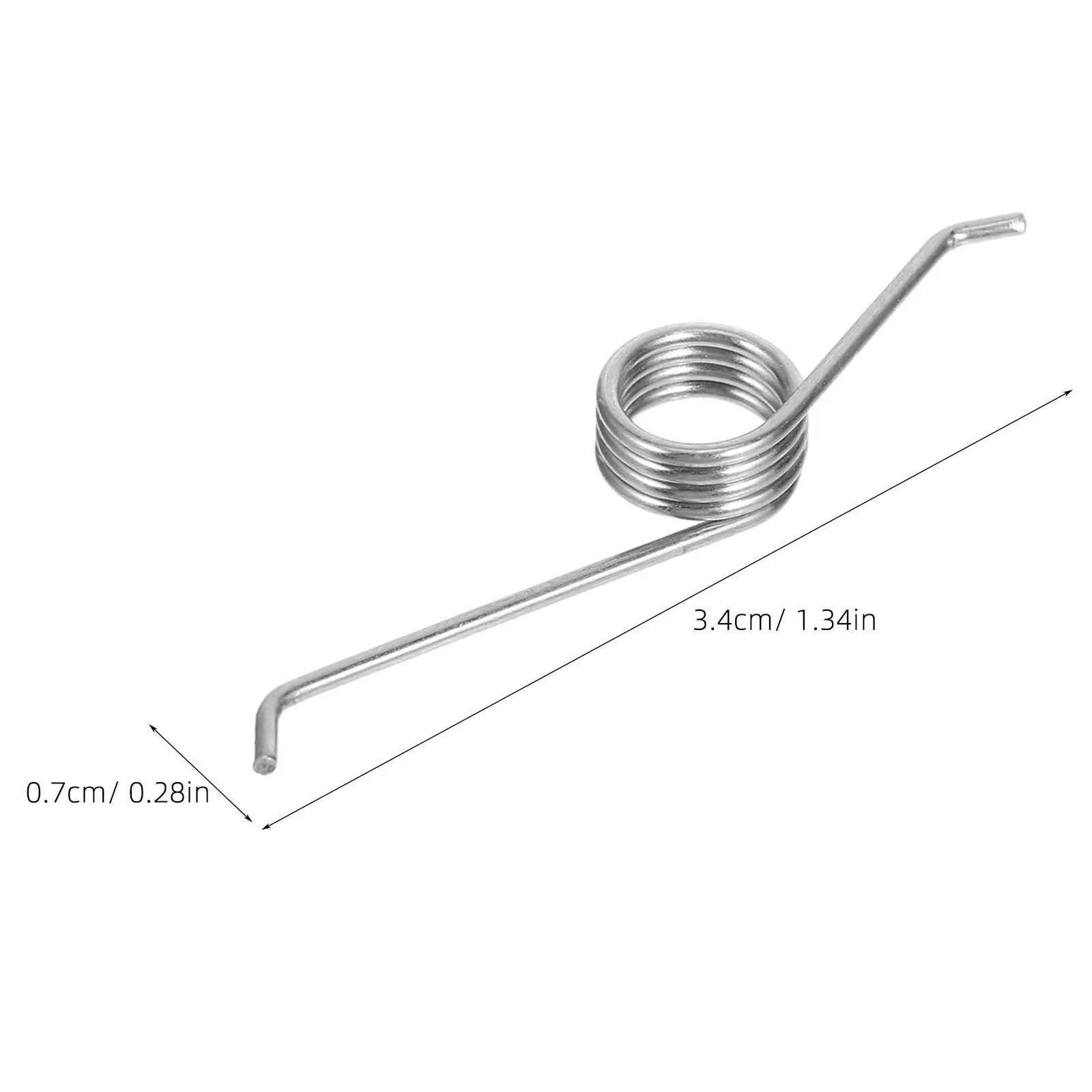 Lid Return Spring Bucket Torsional Bathroom Trash Bin Garbage Covers Tension Can Springs Metal Container Fix