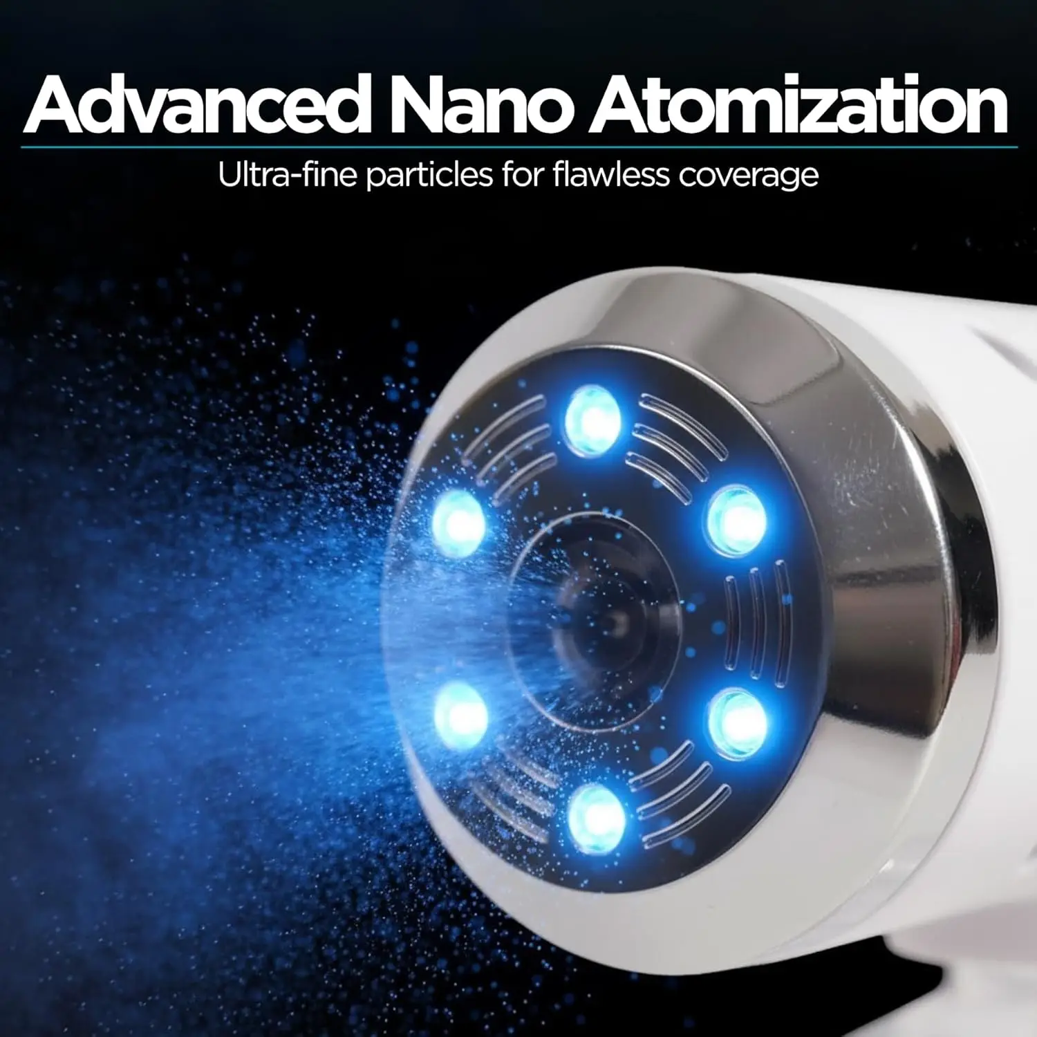 Professional K12 300ML Barber Sprayer Bottle Wireless Electric USB Nano Blue Light Nano Steam Spray Gun ULV Atomizer House