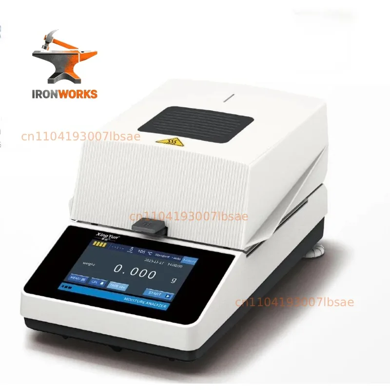 110g 0.01g Grain Moisture Meter With Touch Screen Cheaper Price RS232 Connected Printer