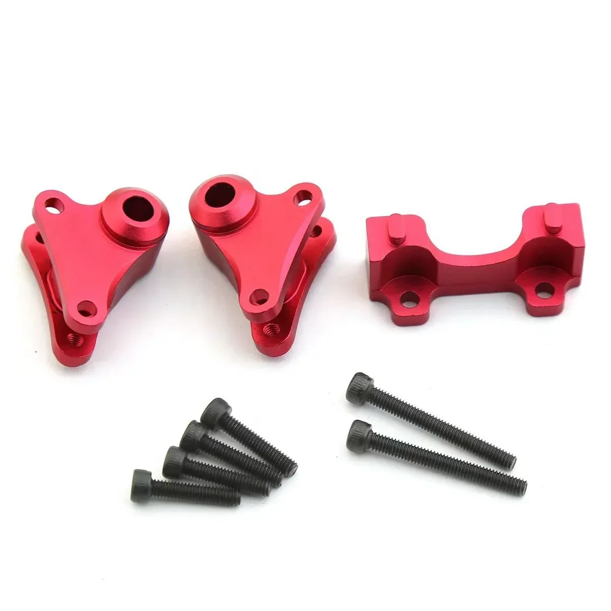 Metal Axle Carrier Knuckle Arm Suspension Arm Skidplate Shaft for 1/16 Traxxas Slash Summit E-Revo OP Upgrade Parts Accessories