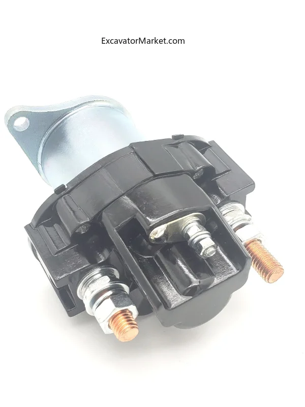 For PC EX starting motor magnetic switch 4D102 6D102 4BG16BG1 motor relay excavator accessories  Excavator Accessories