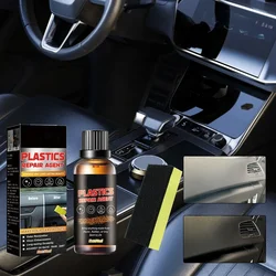 Car Plastic Restorer Back To Black Gloss Car Paint Protection Spray Car Interior Plastic Leather Restorer Refurbishment Paste