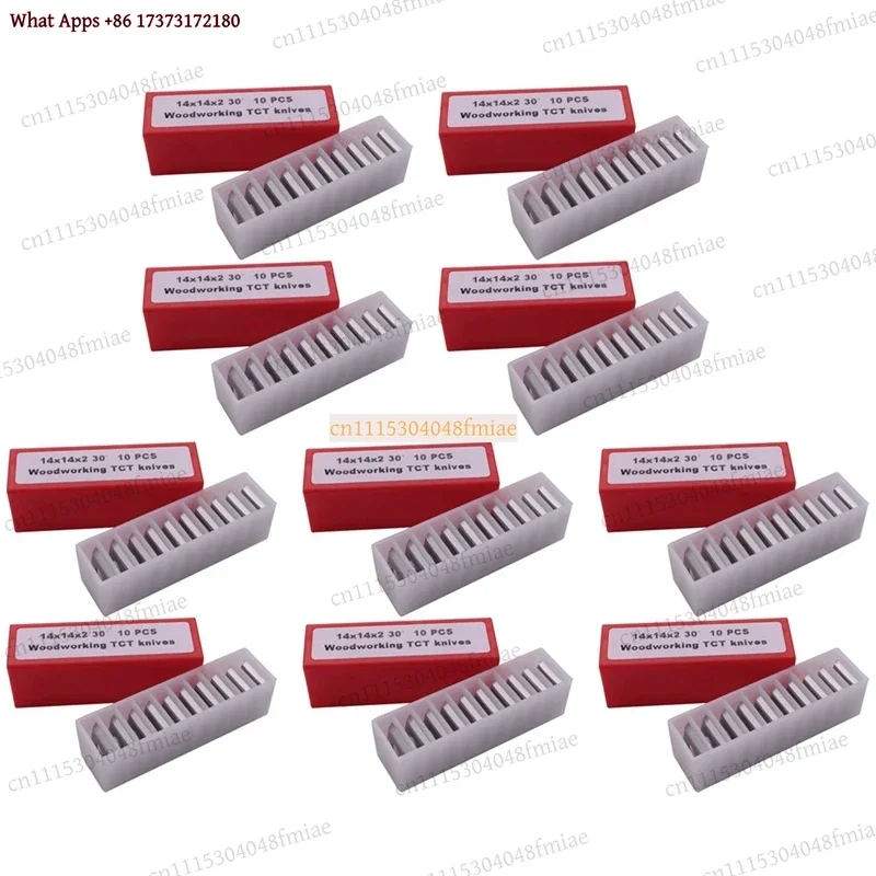 k3 100Pcs 14x14x2mm Wood Turning Carbide Insert Blades 30° Lathe Chisel Replacement Milling Knives