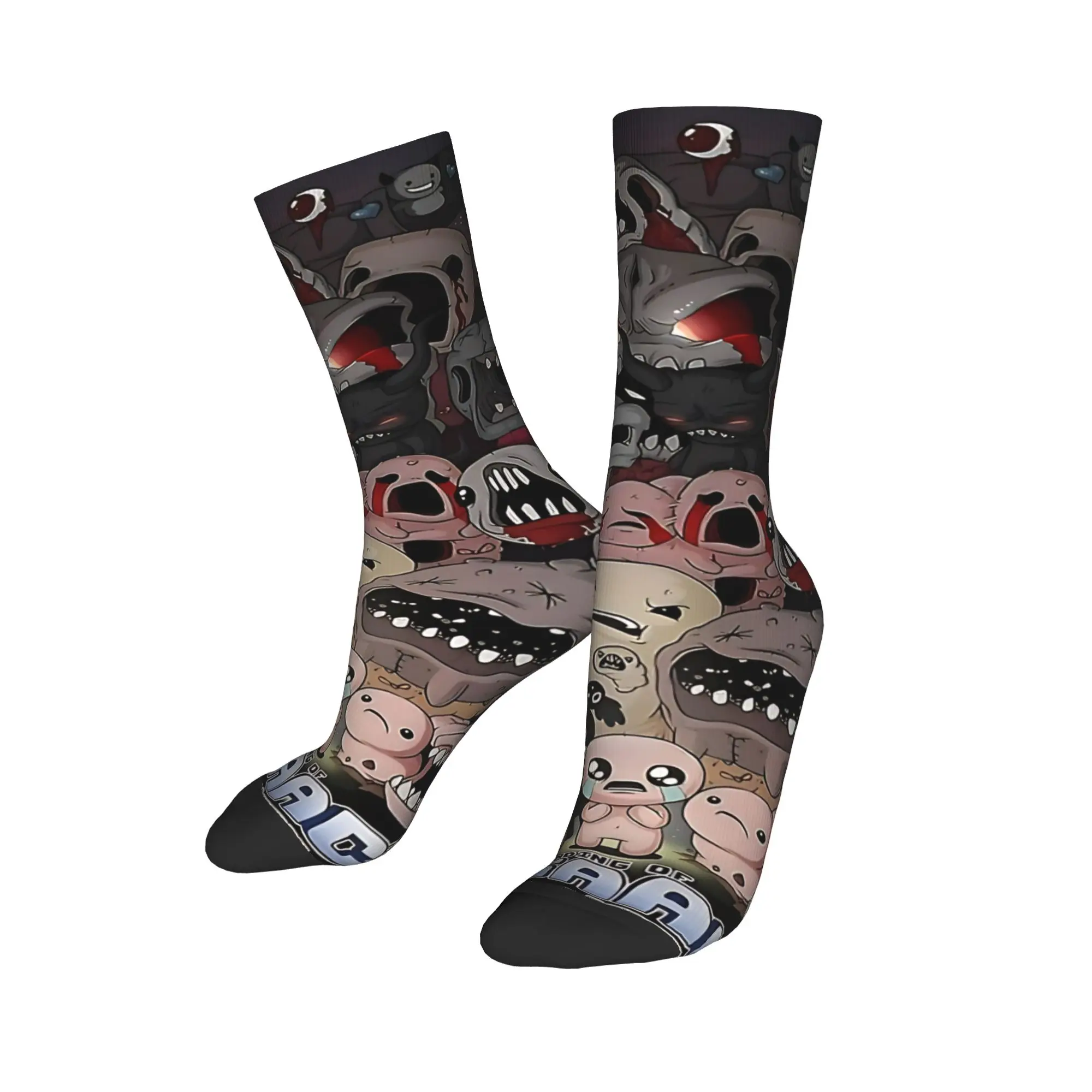 جوارب The Binding Of Isaac جوارب جرافيك مضادة للانزلاق للبالغين والرجال جوارب جري شتوية كلاسيكية ناعمة