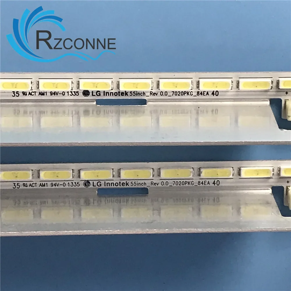 شريط إضاءة خلفي LED 84 مصباح لـ L55V7600A-3D innotek 55inch-Rev 0.0 7020PKG-84EA #3