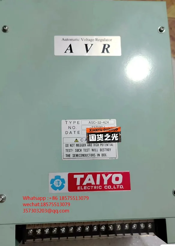 For TAIYO ASC-32-4Z4 AVR Main Engine Generator Protection Automatic Voltage Regulator Original New