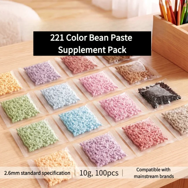 24 color 50g 2.6mm mini bead set complete set including all material beads DIY handmade set for adults