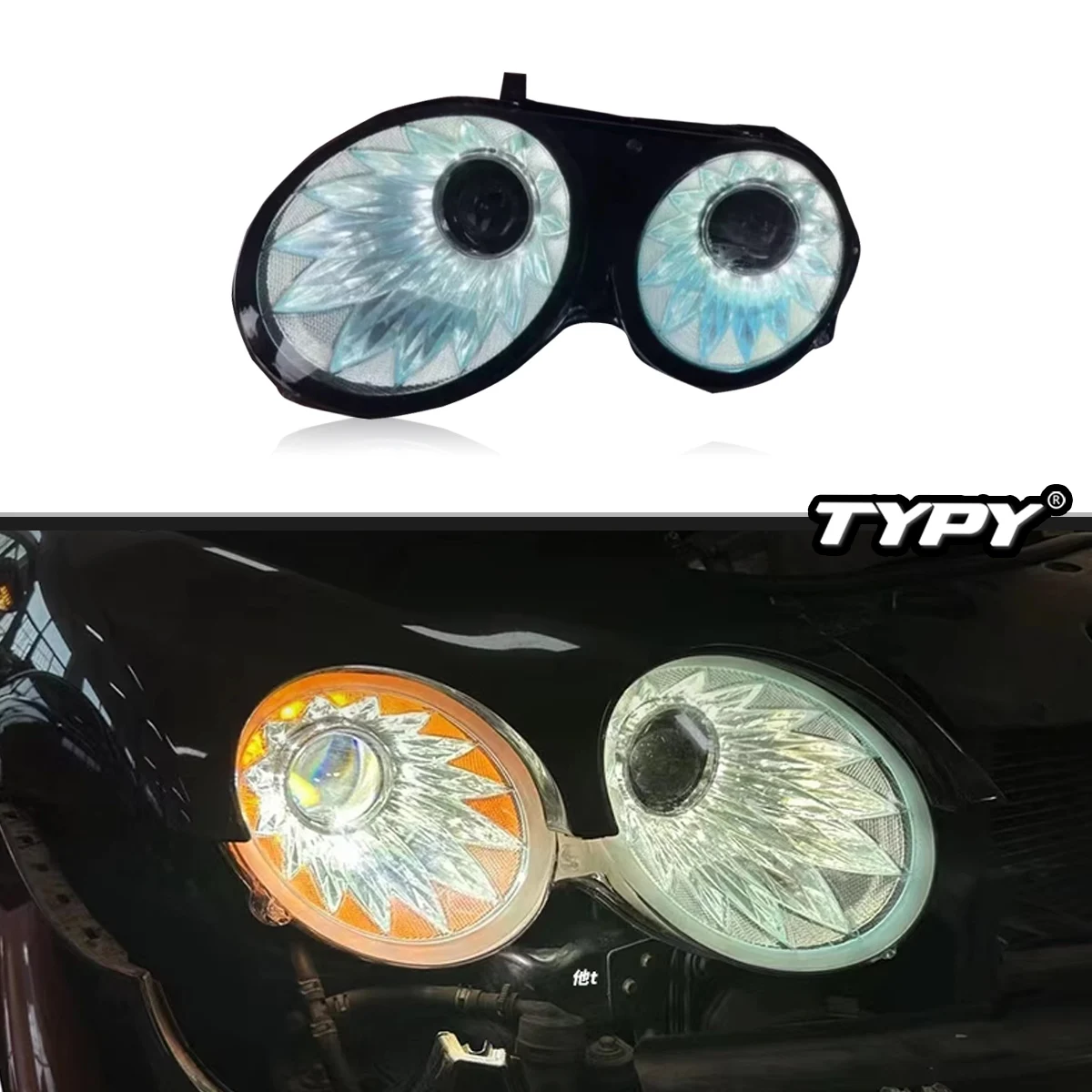 

TYPY New LED Head Lamp Upgrade Modified For Bentley Continental Headlight 2004-2012 Dynamic Signal Head Lamp Auto Accessories