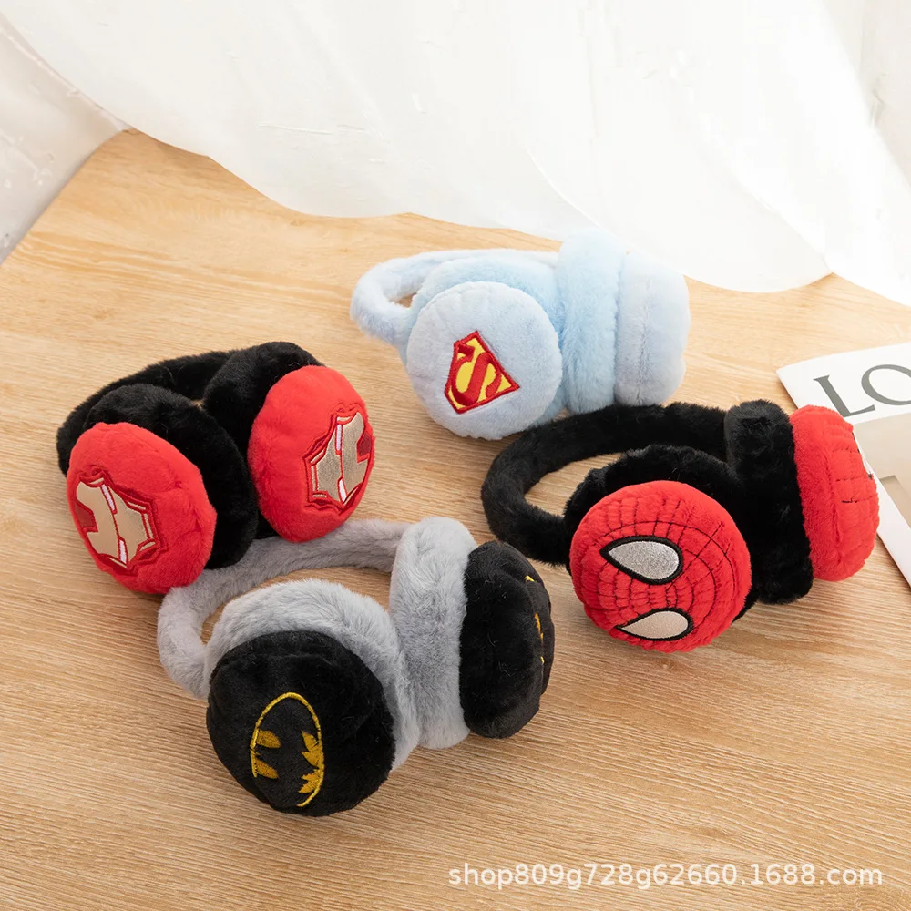 1PCS for spiderman earmuff Iron Man Ear Cups Keep Warm Prevent Freezing and Wind Protect