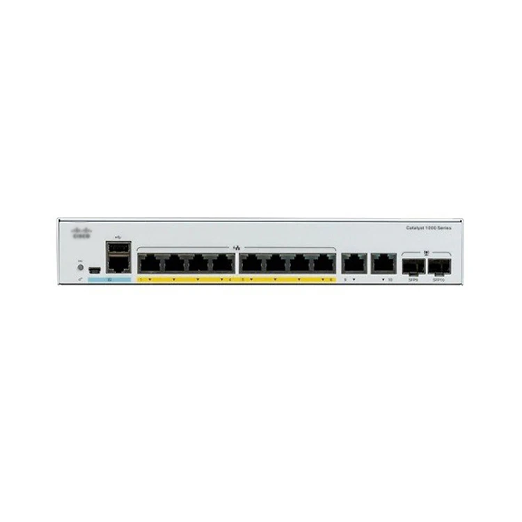 

HOT sale 8 Ethernet PoE+ ports 2 SFP RJ45 Data switch C1000-8P-2G-L