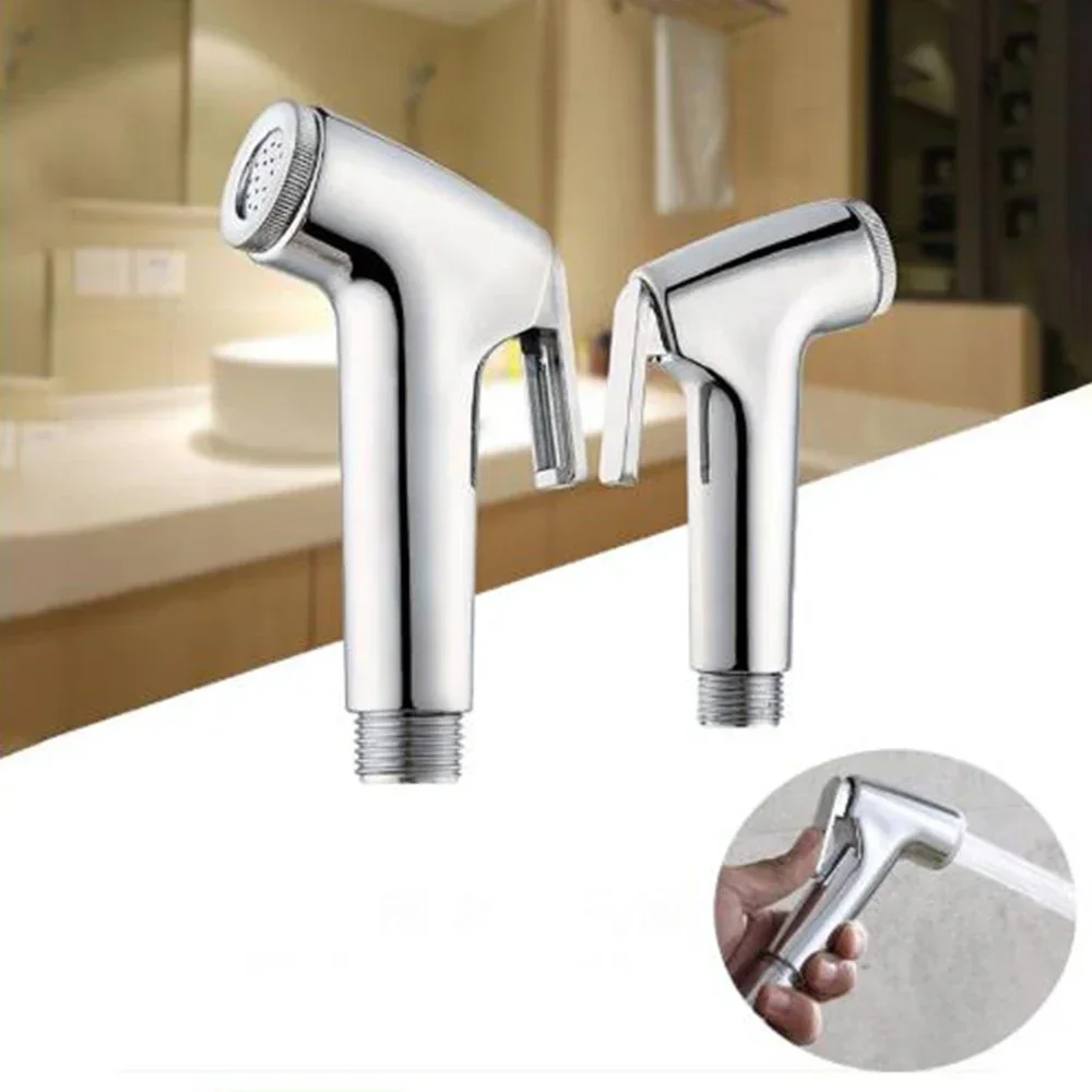 

1pcs Handheld Toilet Bidet Faucet Sprayer Set Stainless Steel Bathroom Flush Shower Head Nozzle Hose Kit Bidet Attachments