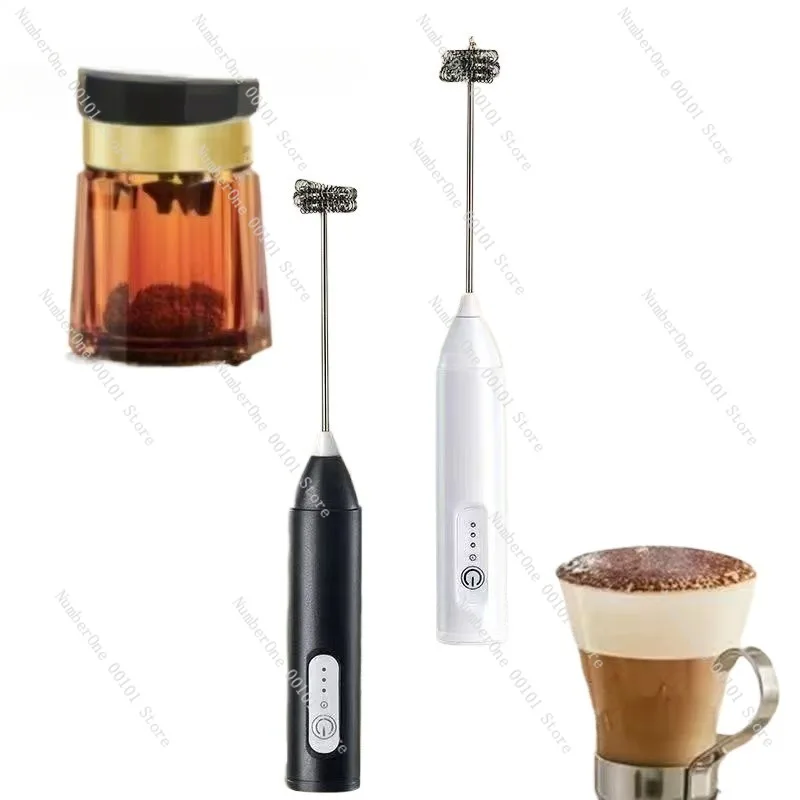 آلة خفق غطاء الحليب، خفق الحليب الصغير المحمول، خفق القهوة، خلاط كهربائي، خلاط الحليب المنزلي للمشروبات المثالية