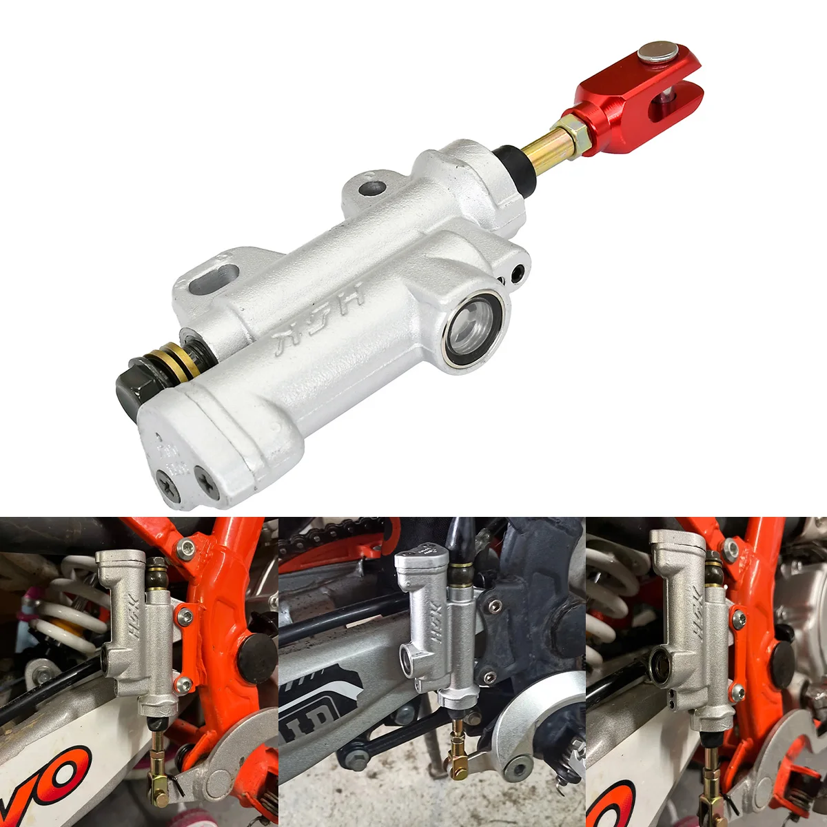 

New Motorcycle Rear Brake Master Cylinder For Honda CRF 250R 450R CR125R CR250R CRF250R CRF450R CRF250X CRF450X Kayo T4 T6 K6