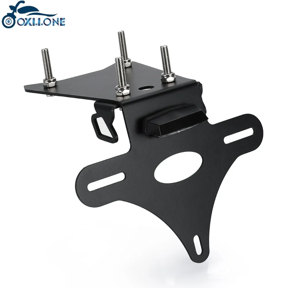 For DUCATI Monster 659 797 821 1200 Monster 2017-2025 Super Sport 939 950 S Tail Tidy Fender Eliminator kit License Plate Holder - view 4