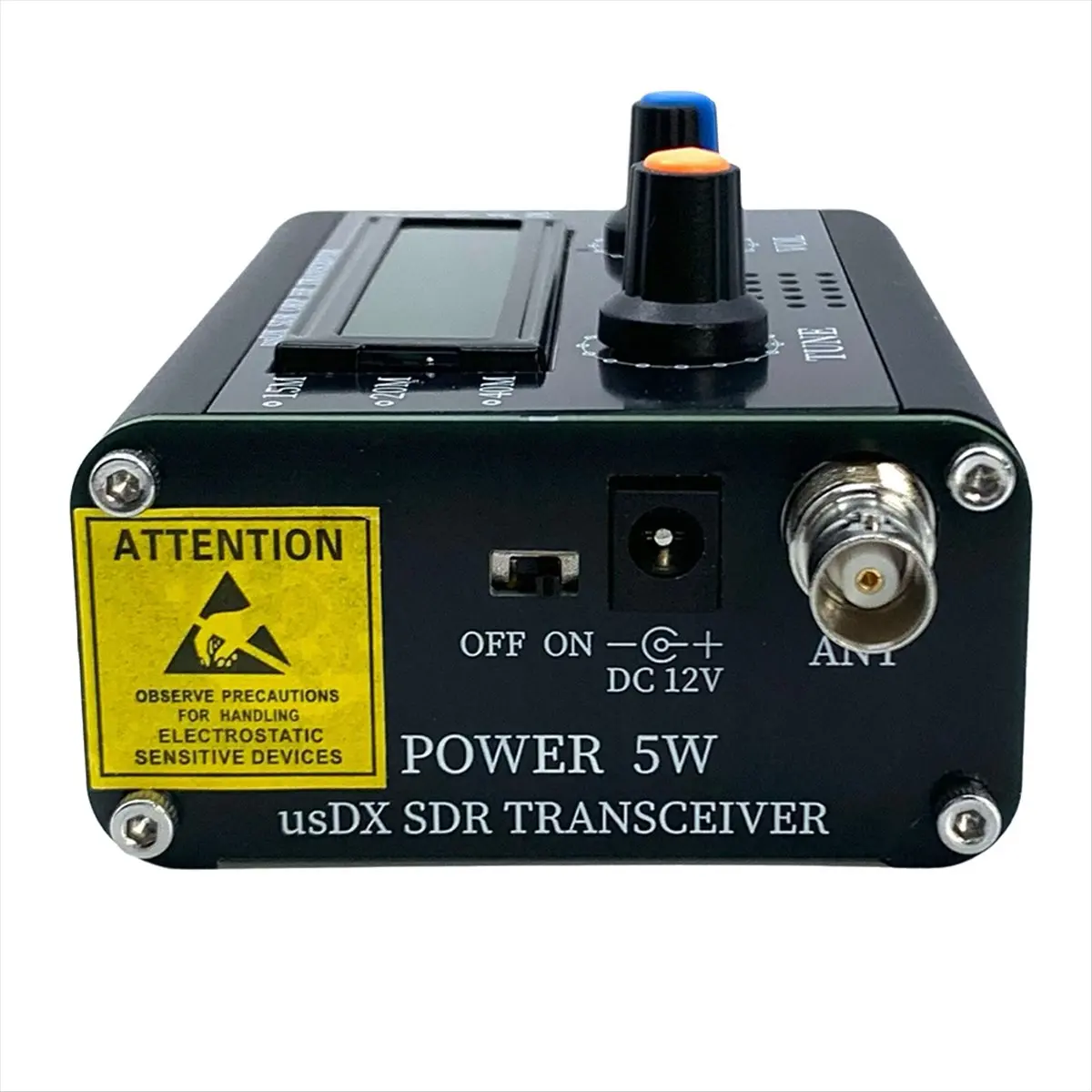 SWXF USDX SDR ORP HF Transceiver R1.02W 5W 40M 15M 20M 3 Band SDR All Mode USB, LSB, CW, HF SSB QRP Transceiver with Mic