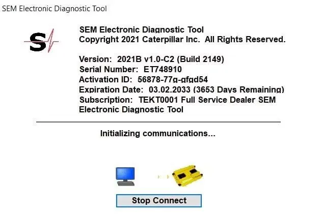 

SEM EDT Electronic Diagnostic Tool Software 2019B+keygen