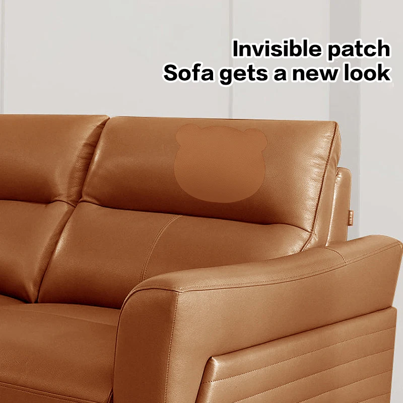 13 pz/set Tappezzeria In Pelle Autoadesiva Per Seggiolino Auto Divano Sedia Patch di Riparazione In Pelle Nera Ristrutturare Foro Adesivi Artificiali