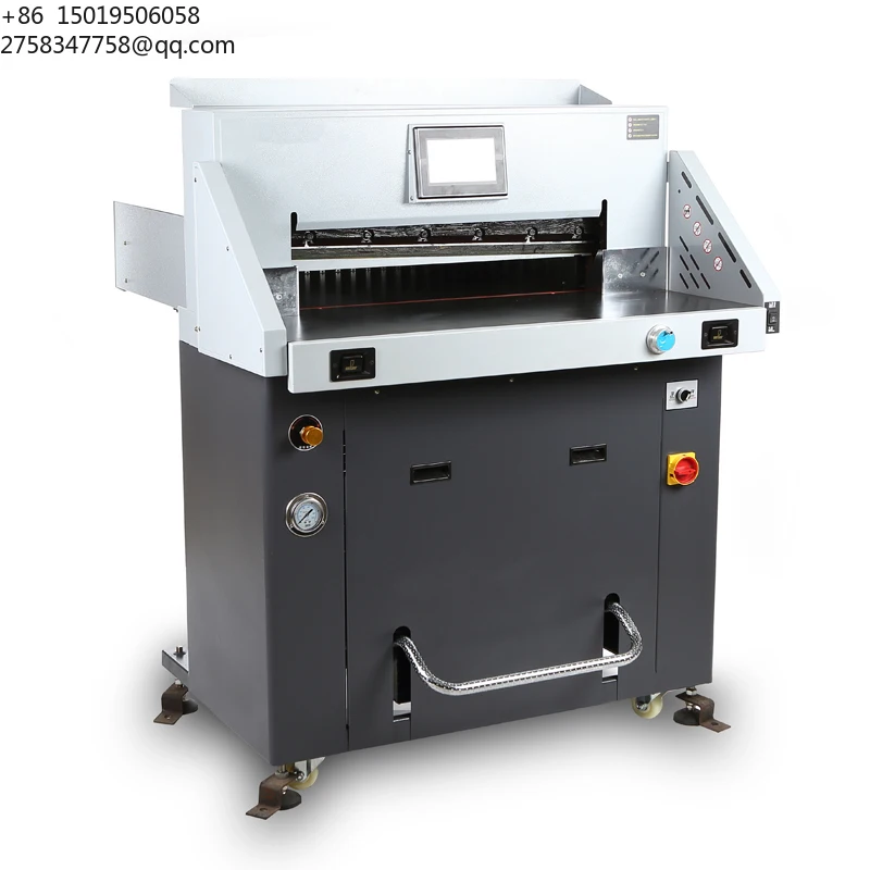 720mm H720RT High Productivity Hydraulic Paper Cutting Machine Hydraulic Programmed Control New Condition Motor Core Component