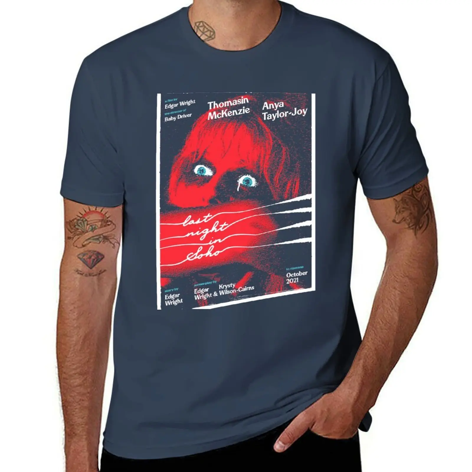 

Night Last Soho In Stickers T-Shirt Holiday Lightweight T-Shirt